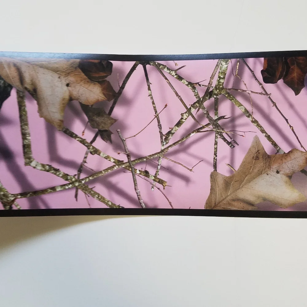 Wallpaper Border Pink Mossy Oak Camo